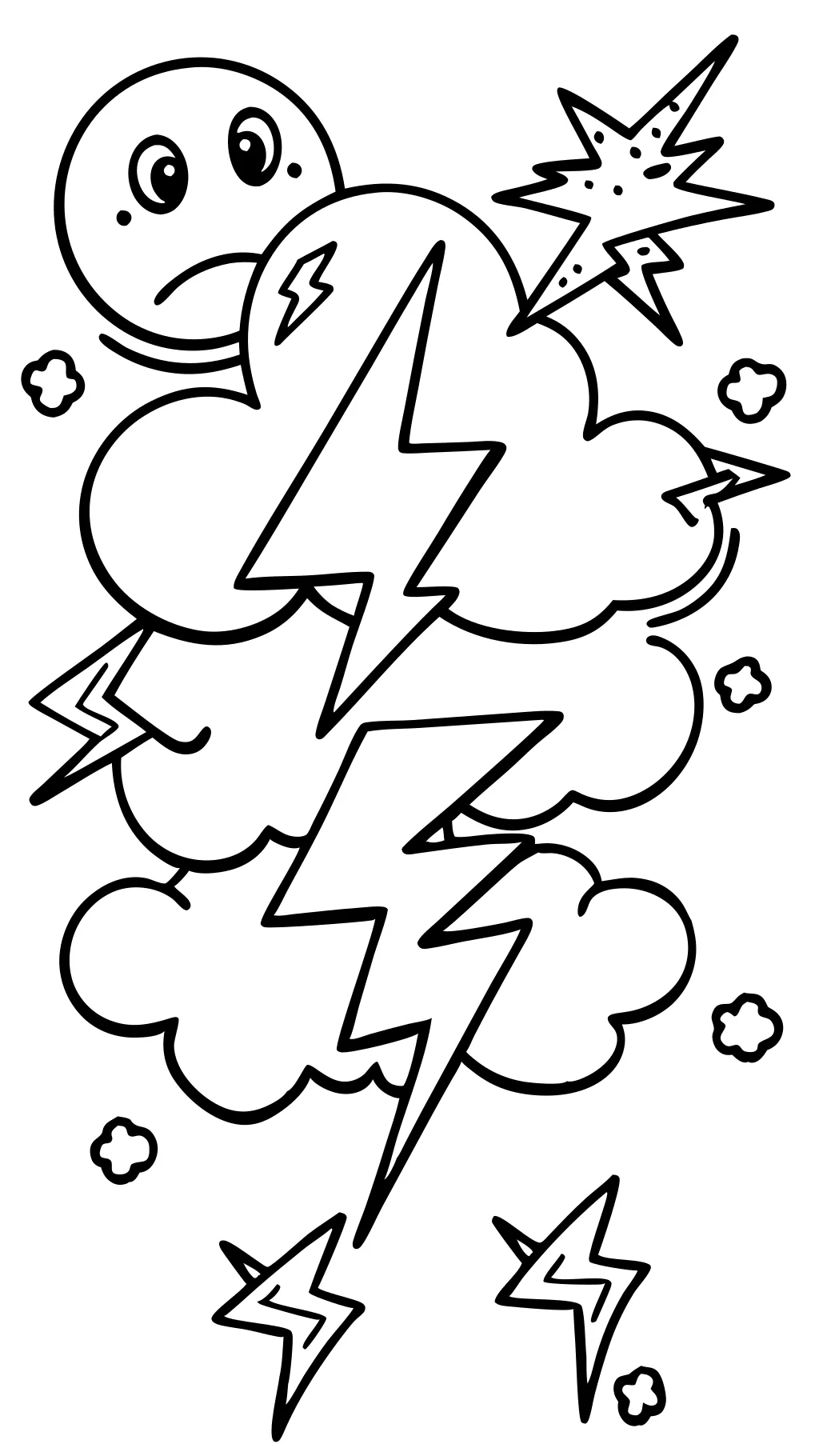 bolt coloring pages